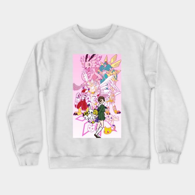 Crest of Light Crewneck Sweatshirt by Cardcaptorkatara